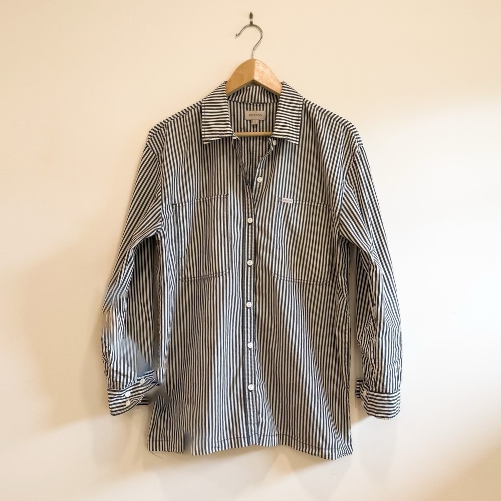 Brixton - Slim fit striped button-up